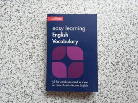 Collins Easy Learning English Vocabulary