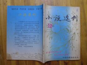 小说选刊1989年第12期·马慧娟、啸客《杂种》刘文玉《相马神》鲁彦周《流泉》彭荆风《紫米》林和平《乡长》吕晓明《小巷里的美国楚》王定国《蝴蝶变翼》高岸《郎爪子》李国胜米吉提