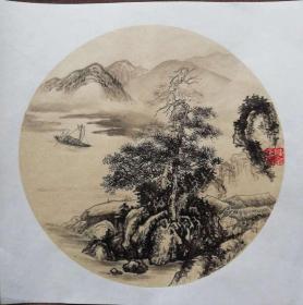 国画：山水画小品    陈金平