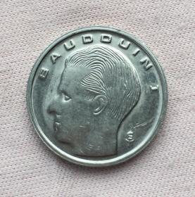 比利时硬币：1991年1法郎