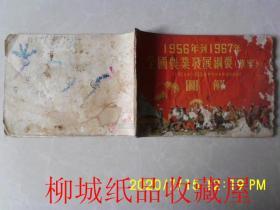 1956年到1967年全国农业发展纲要（草案）图解