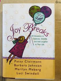 Joy Breaks  Clairmont Johnson Meberg Swindoll
，快乐之旅，帕齐·克莱蒙特，英文原版，有签名，精装本】