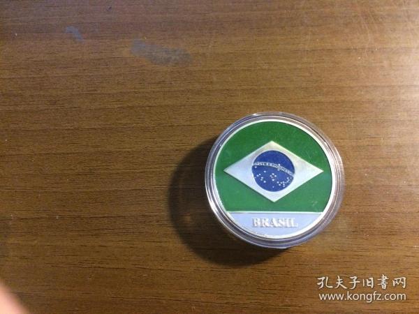 BRASIL THE OLYMPIC GAMES (巴西奥运会纪念章,直径30mm)