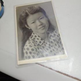 老照片：1948年  美女照片 （3张合售 过塑）