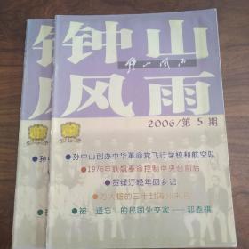 钟山风雨（2006/5）