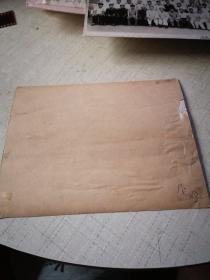 1951年北京市惜荫中学师生员工订立爱国公约代表会全体代表合影，尺寸约20x16