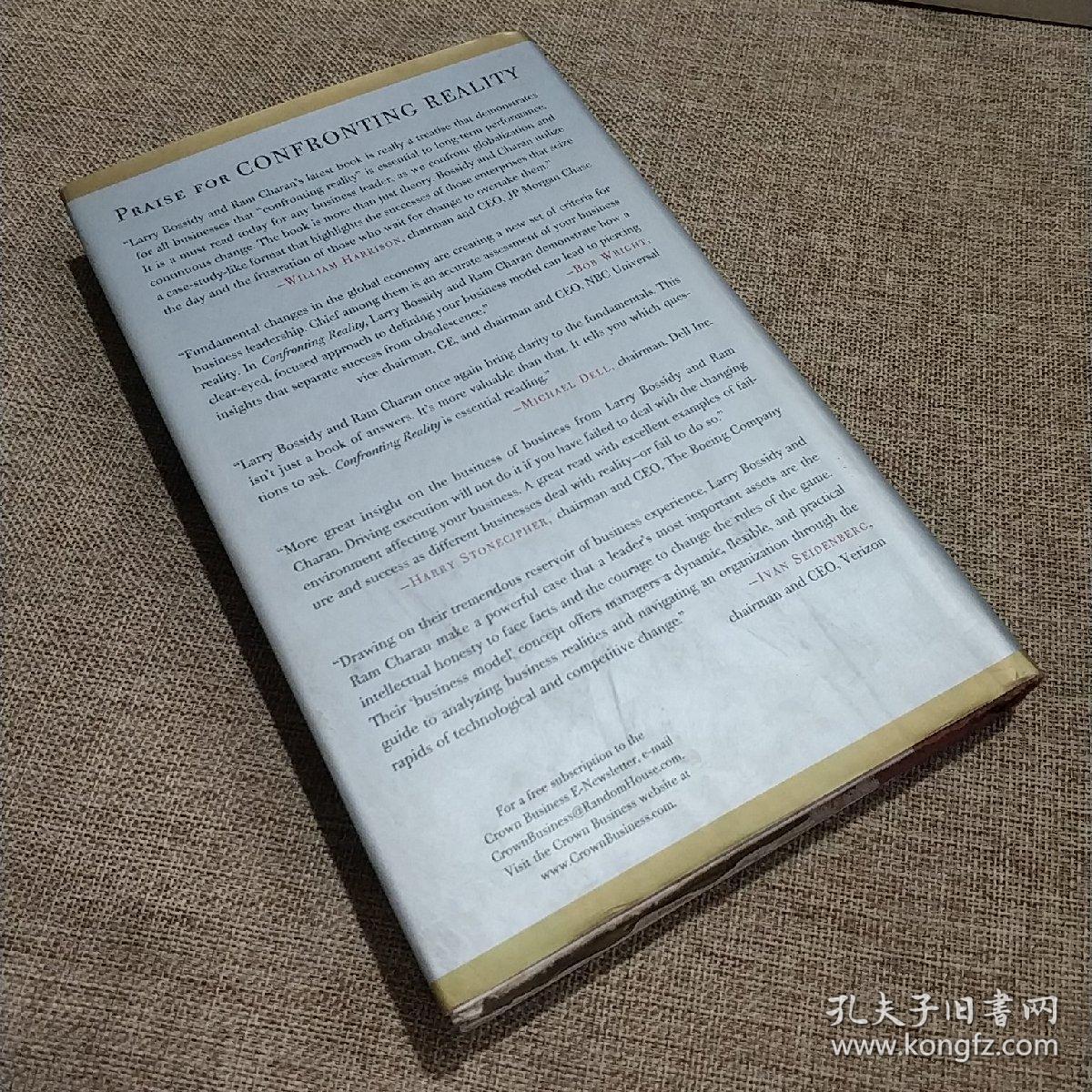 EMC2where information livesCONFRONTINGDoing WhatMatters to GetThings RightLARRY BosSIDY& RAM CHARANREALITYAuthers of the New lork Times bestseller EXECUTIONEMC2信息生信息生活的地方  面对  做什么  要得到的东西  事情是对的