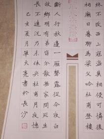全国硬笔书法小品展参展作品--单火亮    湖南衡阳人