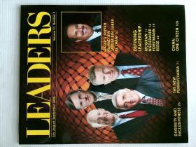 LEADERS 领袖，领导者 2008/7-8-9 人物管理经济外文杂志