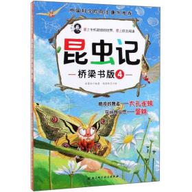 昆虫记桥梁书版：4.暗夜的舞者--大孔雀蛾、花间食虫怪--蟹蛛（彩图版）