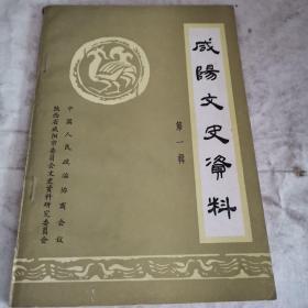 咸阳文史资料 第一辑