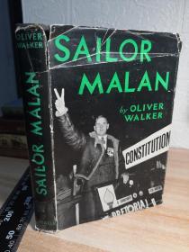 1953年初版  SAILOR MALAN   插图版  精装带书衣