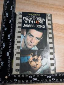 007系列 邦德 FROM RUSSIA WITH LOVE 《007之俄罗斯之恋》 JAMES BOND   封面人物插图