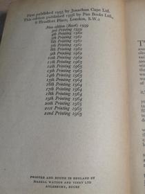 007系列 邦德 JAMES BOND MOONRAKER 《007之太空城》 BY IAN FLEMING