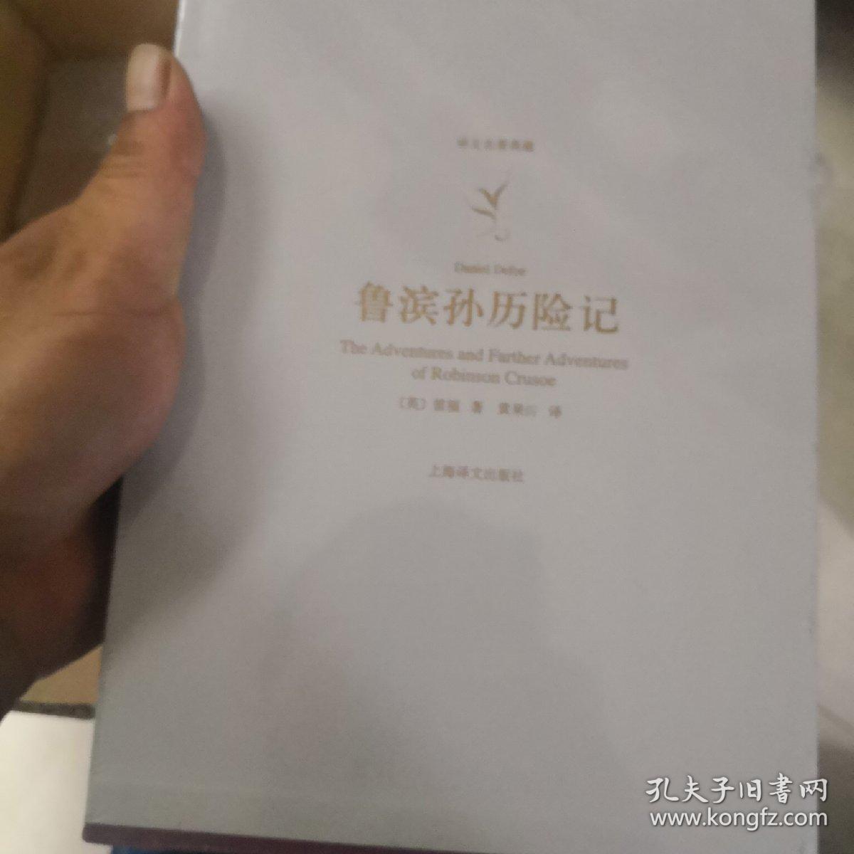 译文名著典藏：鲁滨孙历险记