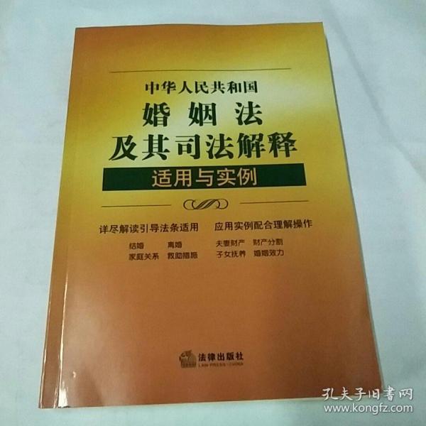 中华人民共和国婚姻法及其司法解释适用与实例（第五版）