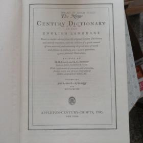 The New Century Dictionary新世纪英语辞典英语原版