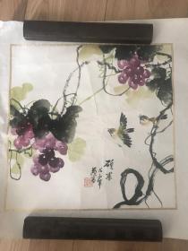 广东著名画家国家一级美朮师林茂昌作品一副