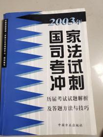 国家司法考试冲刺