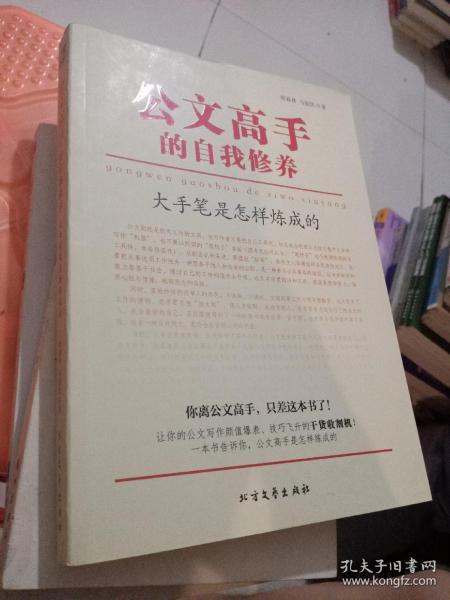 公文高手的自我修养：大手笔是怎样炼成的