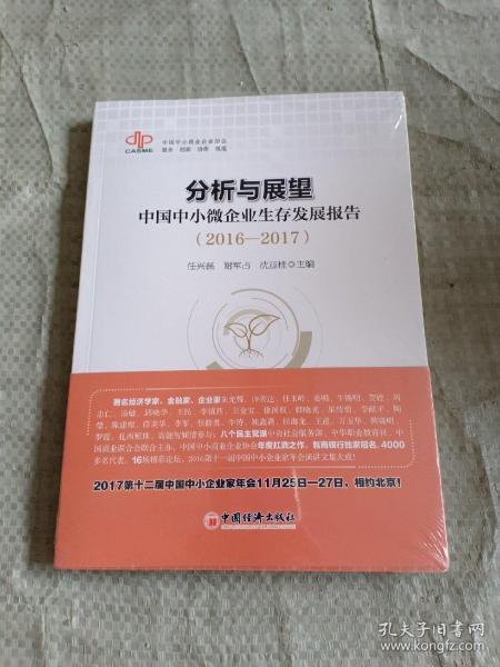 分析与展望：中国中小微企业生存发展报告 2016-2017）