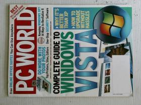 PC WORLD Magazine 2007年1月 英文个人电脑杂志 可用样板间道具杂志