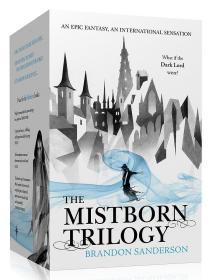 预售迷雾之子三部曲布兰登桑德森科幻系列Mistborn Trilogy Boxed Set: The Final Empire, The Well of Ascension, The Hero of Ages