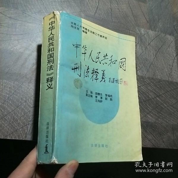 中华人民共和国刑法释义·2004年第2版——中华人民共和国法律释义丛书