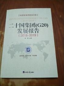 二十国集团（G20）发展报告 2018--2019