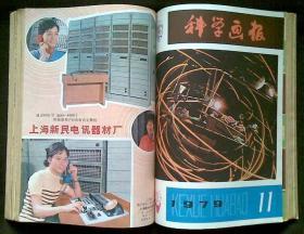 科学画报合订本 1979年6-12,1981年3/12 共9本