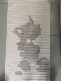 【保真】中美协会员 王文福 四尺整张工笔花鸟2