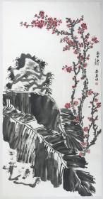 保真字画，假一赔三     韦春菊，河南濮阳人。1976年毕业于河南大学美术糸。现中国国家画院赵卫工作室画家，河南省美协会员。1