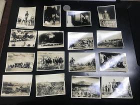 二战时期，日本国内昭和天皇和各类战役照一套16张，银盐老照片，十分罕见！难得！具有很强时代特征，可收藏，研究，讲学用，具体见图。包老包真，拍前看好，拍后不退。