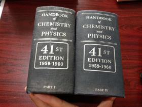 HANDBOOK OF CHEMISTRY AND PHYSICS（41ST EDITION 1959-1960）第一册+第二册