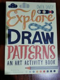 explore draw patterns an art activity book 儿童读物 英文版