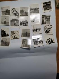 老照片：78、79年左右，旅游照片，晋祠，千山，北陵等19张合售