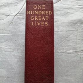 One hundred great lives