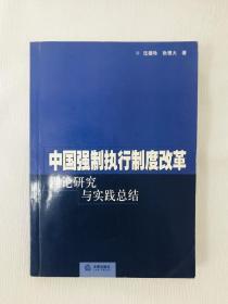 中国强制执行制度改革:理论研究与实践总结