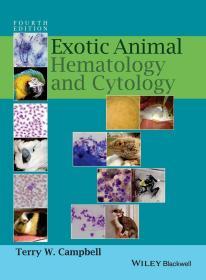 预订2周到货 Exotic Animal Hematology and Cytology  英文原版  外来动物血液学和细胞学  外来动物疫病 血液学和细胞学图谱   Terry Campbell