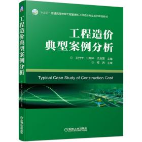 工程造价典型案例分析 王付宇 汪和平 机械工业9787111640677