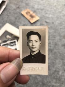 1956年宁波绿宝摄影老照片，后面有题词
