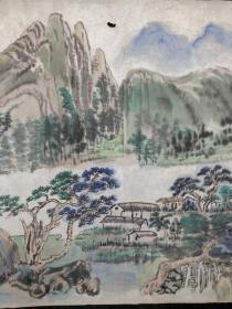 蒋维德山水画6-6