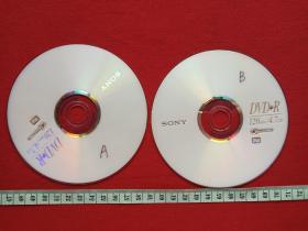 SONY DVD+R光碟、光盘、影碟2碟片1袋装《广东珠海某对新人结婚典礼纪念》2010年左右（120min/4.7G,如截图)