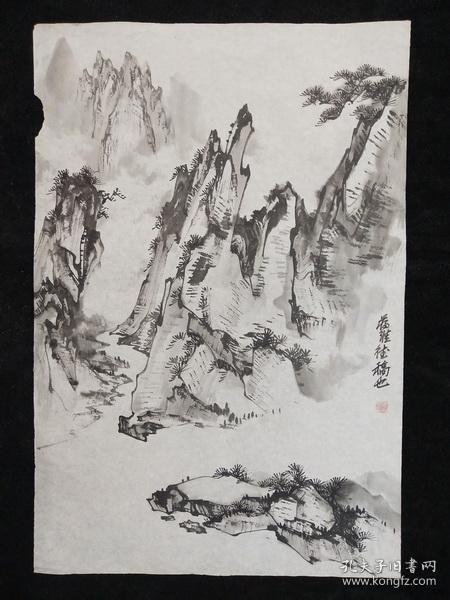 蒋维德山水画6-12