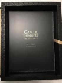 权力的游戏服装道具设定集豪华限量编号签名版 Game of Thrones: The Costumes limited edition