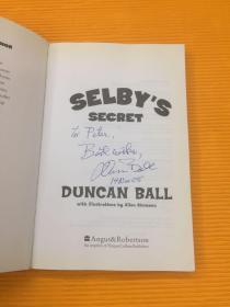 DUNCAN BALL SELBY'S SECRET （英文原版）签名本