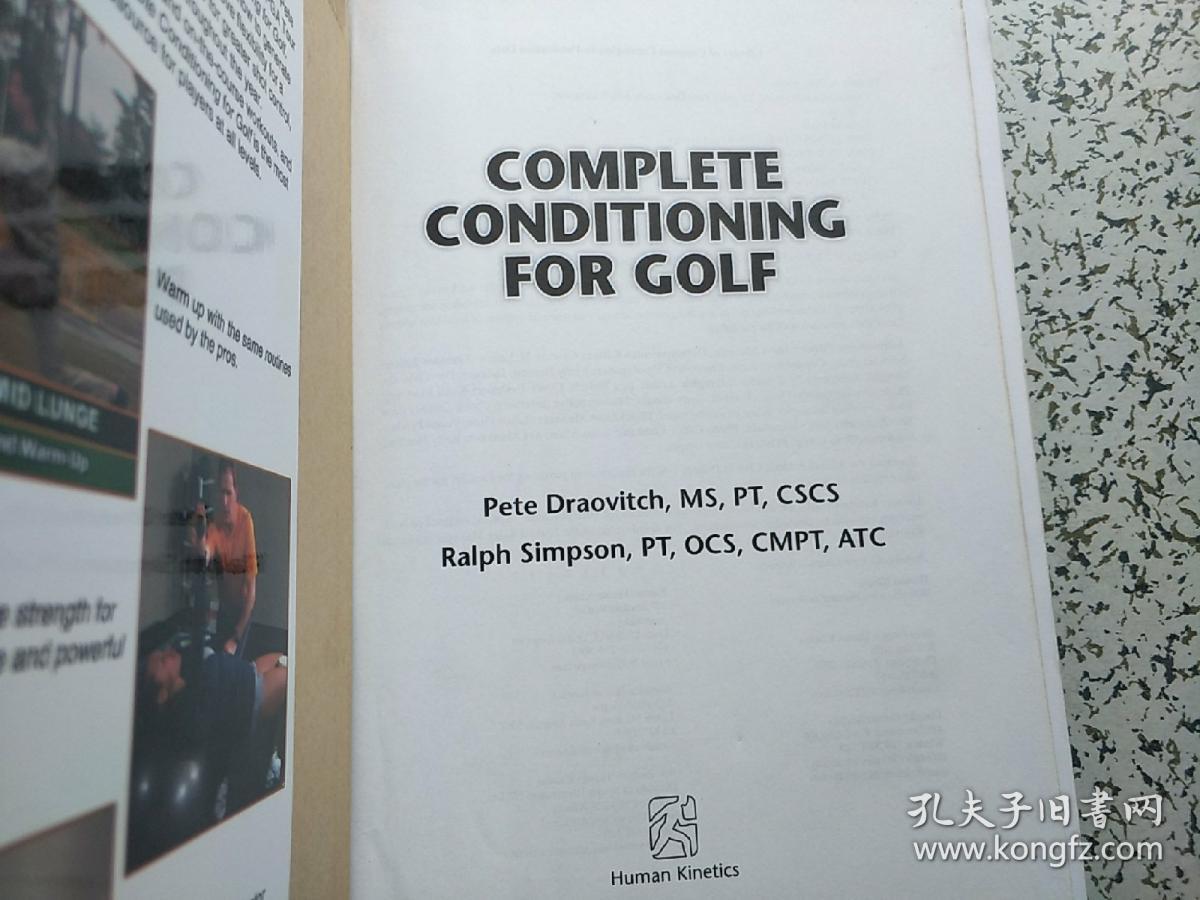 Complete Conditioning for Golf  缺光盘