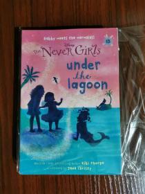 Disney The never girls under The lagoon 儿童读物 英文版