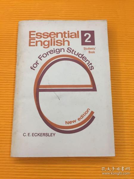 Essential English for Foreign Students 《 book 2》基础英语 【学生用书】全英文