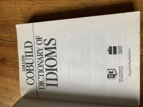 5086：《collins cobuild dictionary of idioms 》（柯林斯成语词典）英文版，16开